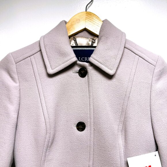 J.Crew Classic Lady Day Coat in Italian Double-Cloth Wool w/ Thinsulate® NWT OP - Picture 5 of 16